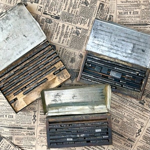 Vintage Printers Sets
