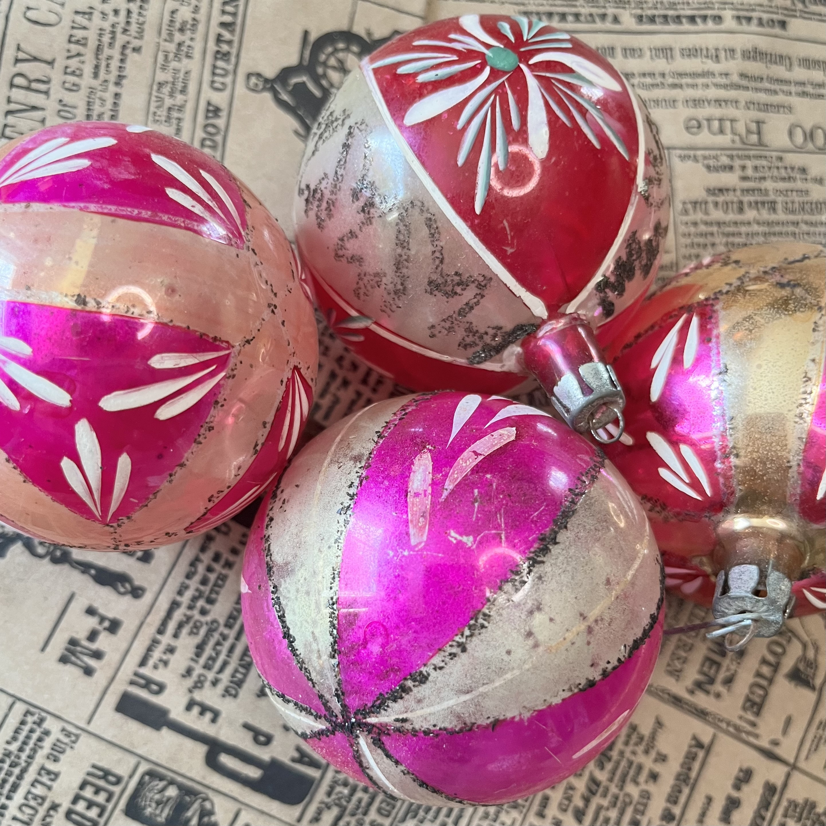 Vintage Christmas Bulb Collection Etsy