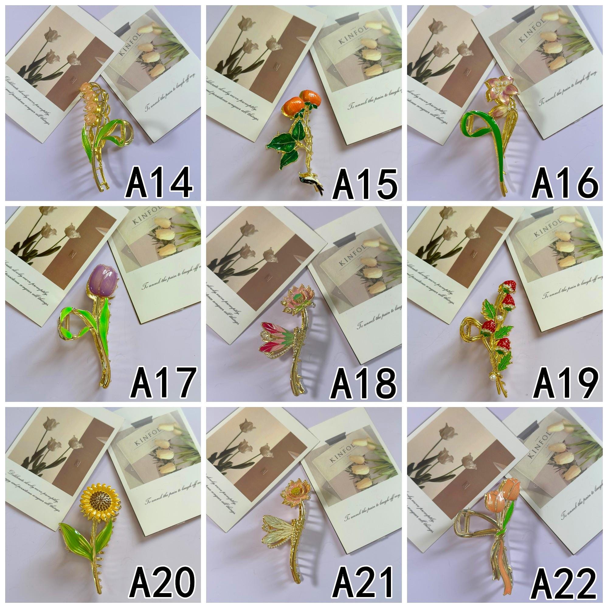 Varsha Lily Claw Clip