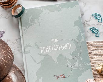 Travel diary for all countries | Diary for vacation, European trips, or city breaks | Travel Journal