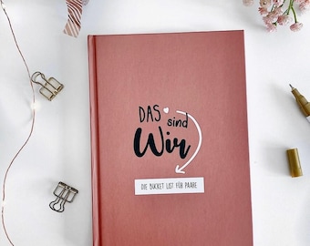 Bucket List Book for Couples with 160 Tasks for Shared Experiences & Adventures | Gift for Partner | Relationship Book