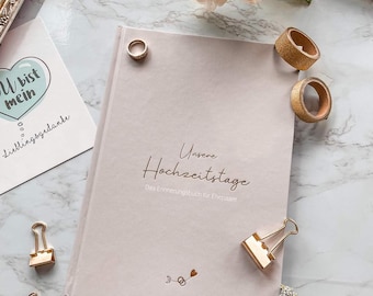 Wedding anniversary diary | Wedding gift for couples | Marriage memory book | Wedding gift