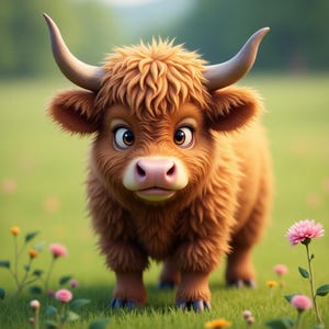 Cute Highland cow png, baby highland cow png ,highland cow pngs, highland cow png for shirt, highland cow clipart, Digital Download