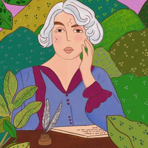 Ritratto di Grazia Deledda