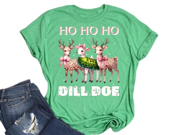 Dill Pickle Shirt – Dill Doe Funny Men’s Tee – Offensive Humor Shirt – Inappropriate Pickle Gift – Trendy Dark Meme Graphic T-Shirt