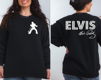 Elvis Presley Sweatshirt, Elvis Presley Gift Sweatshirt, Elvis Presley Merch, Gift for Elvis Presley Fan, Rock And Roll Hoodie, Elvis Hoodie