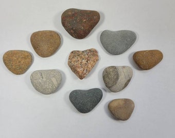Heart Shaped Rocks - Etsy