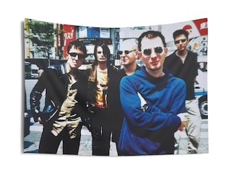 Alternative Band 80s Indoor Wall Tapestries | Alternative Band 80s Tapestry