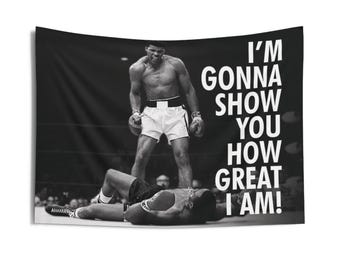 I&#39;m Gonna Show You How Great I Am Indoor Wall Tapestries | I&#39;m Gonna Show You How Great I Am Tapestry