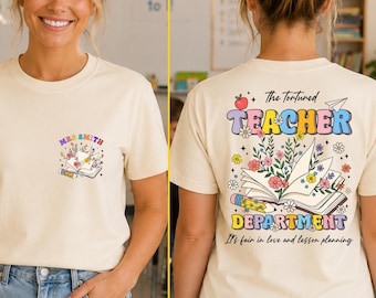 Tortured Teachers Department Shirt, Teacher All is Fair T-shirt, Back to School, Trending Teacher Memes T shirt, Trendy Teacher Tshirts