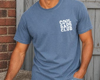 Camiseta del Club de Papás Geniales, Camiseta Divertida para Marido, Regalo para Él, Regalo del Día del Padre, Camiseta para Papá, Futuro Papá, Papá Genial, Camiseta del Padre, Colores Cómodos