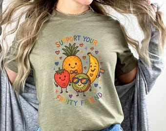 Pride Shirt, Gay Shirt, LGBTQ Shirt, Lesbian Tee, Inclusive Shirt, Transgender Shirt, Equality Shirt, Ally Shirt, Fruit Shirt
