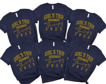 Girls Trip Airport Shirt, Girls Trip Cheaper Than Therapy, Girls Weekend, Girls Vacation Shirt, Girls Weekend Trip, Vacay Mode Shirt