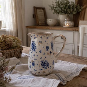 Krug Landhausstil Shabby Chic Farmhouse Keramik