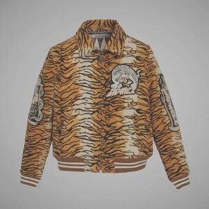 Men’s Vintage Genuine Leather Motorcycle Jacket | Retro 90s Racing Bomber | Bold Streetwear Outerwear