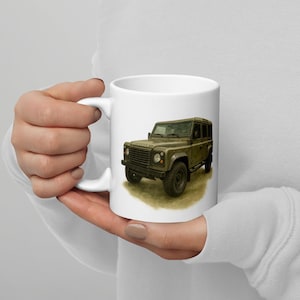 Land Rover Defender mug