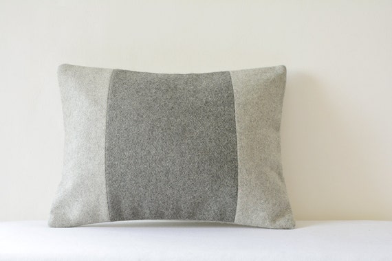Buy Light Dark Grey Patchwork Colour Blocked Felt Cushion Cover Grey Felt Decorative Pillow Grey Felt Cushion Cover Accent Throw Pillow Online in India Etsy