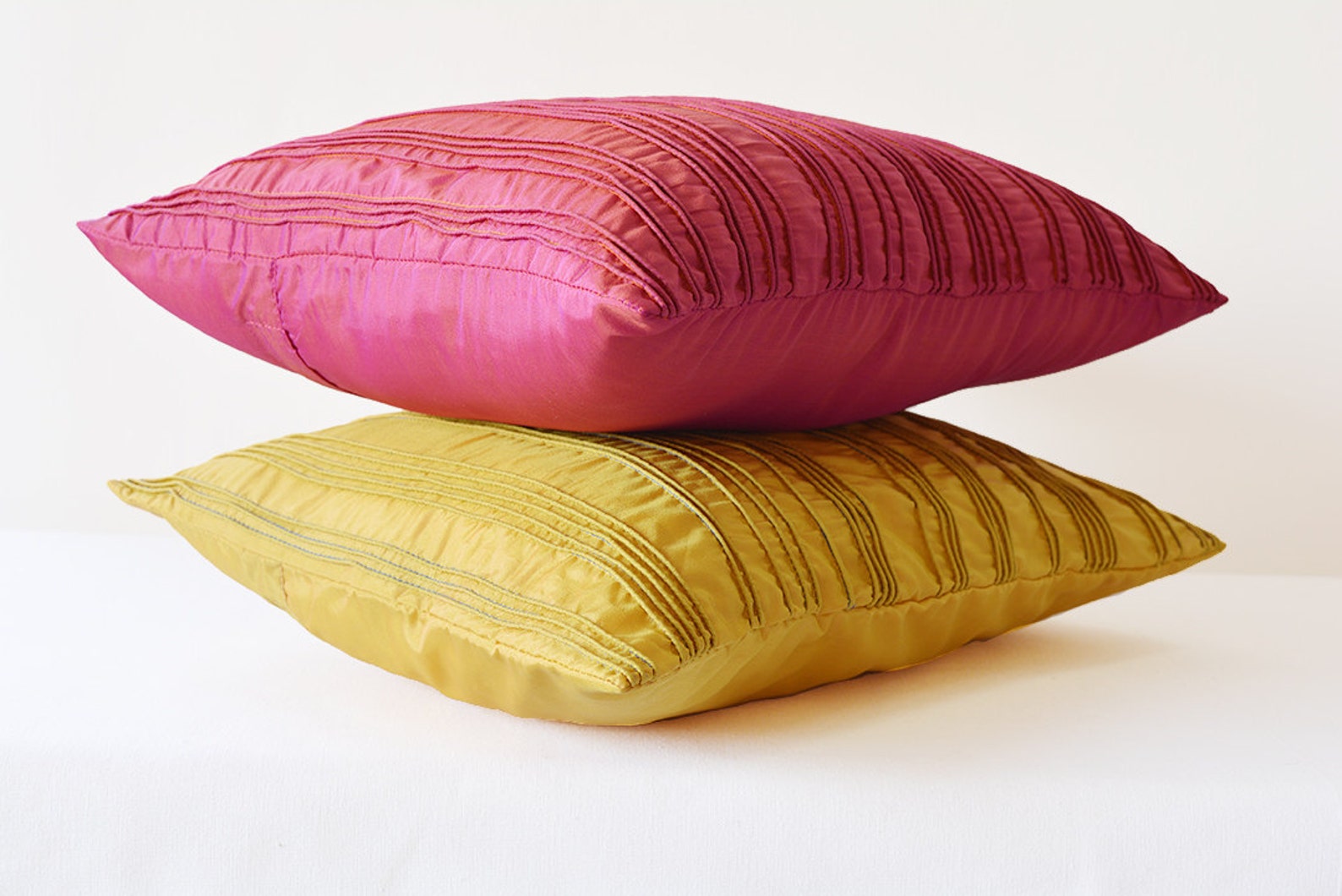 Pink Textured Cushion Cover Pink Pillow Covers With Corded Etsy