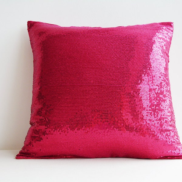 Hot Pink Pillow Etsy