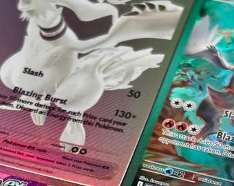 M Reshiram Ex Pokemon Card - Etsy