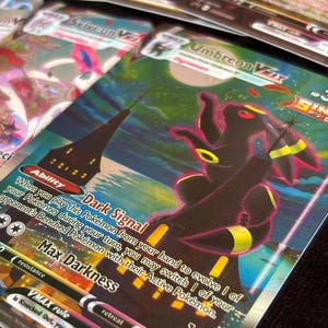 Eeveelution VMAX-proxykaartenset – Umbreon Jolteon Vaporeon Flareon ... – Volledige kunstcollectie