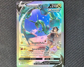 PSA 10 RAYQUAZA V Full Art 2023 POKEMON Sword and Shield Crown