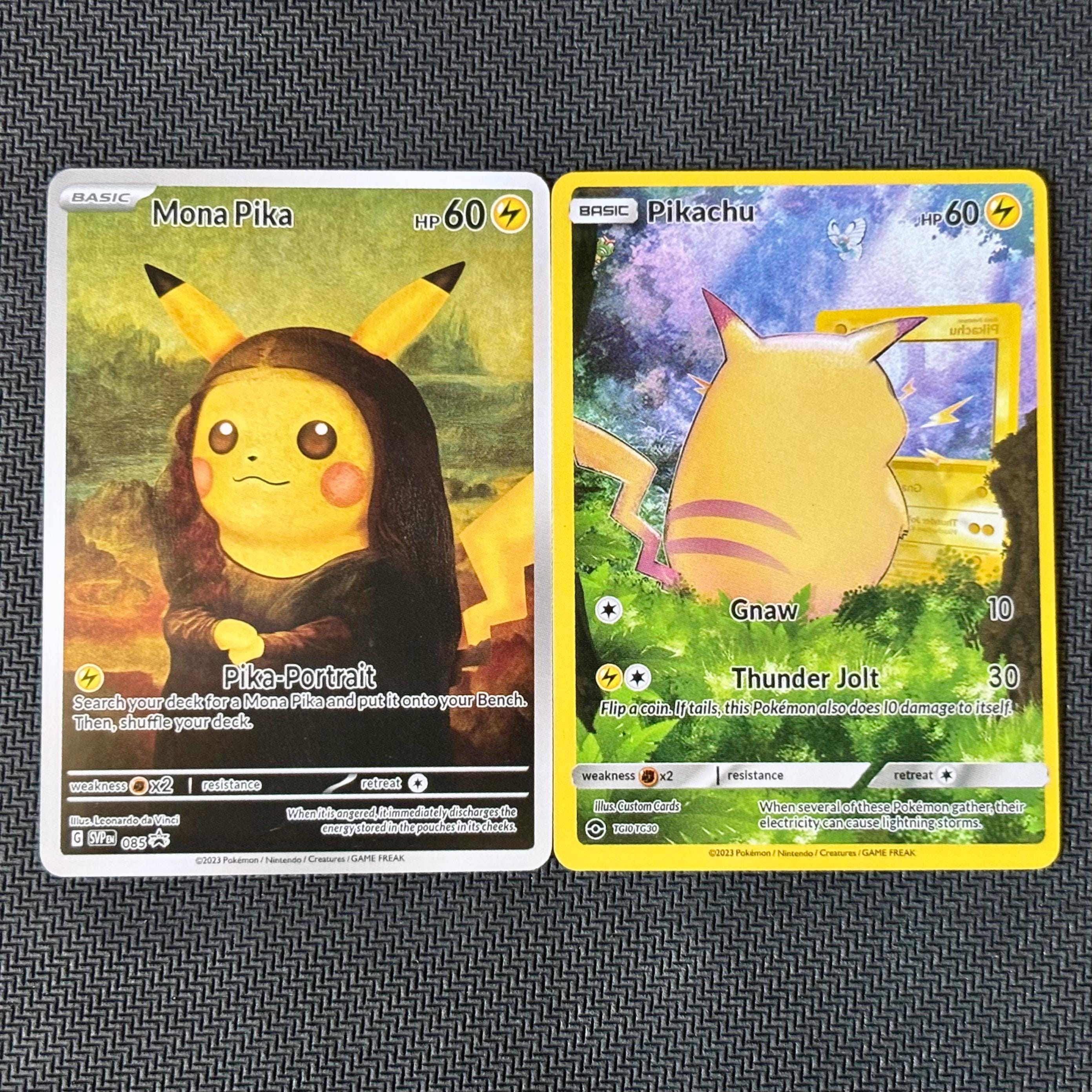 Mona lisa pikachu - Etsy 日本
