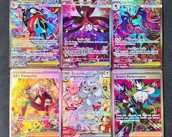 Chaos Rising SIR Proxy Set | 6 Cards | Mega Greninja Cinccino Ex