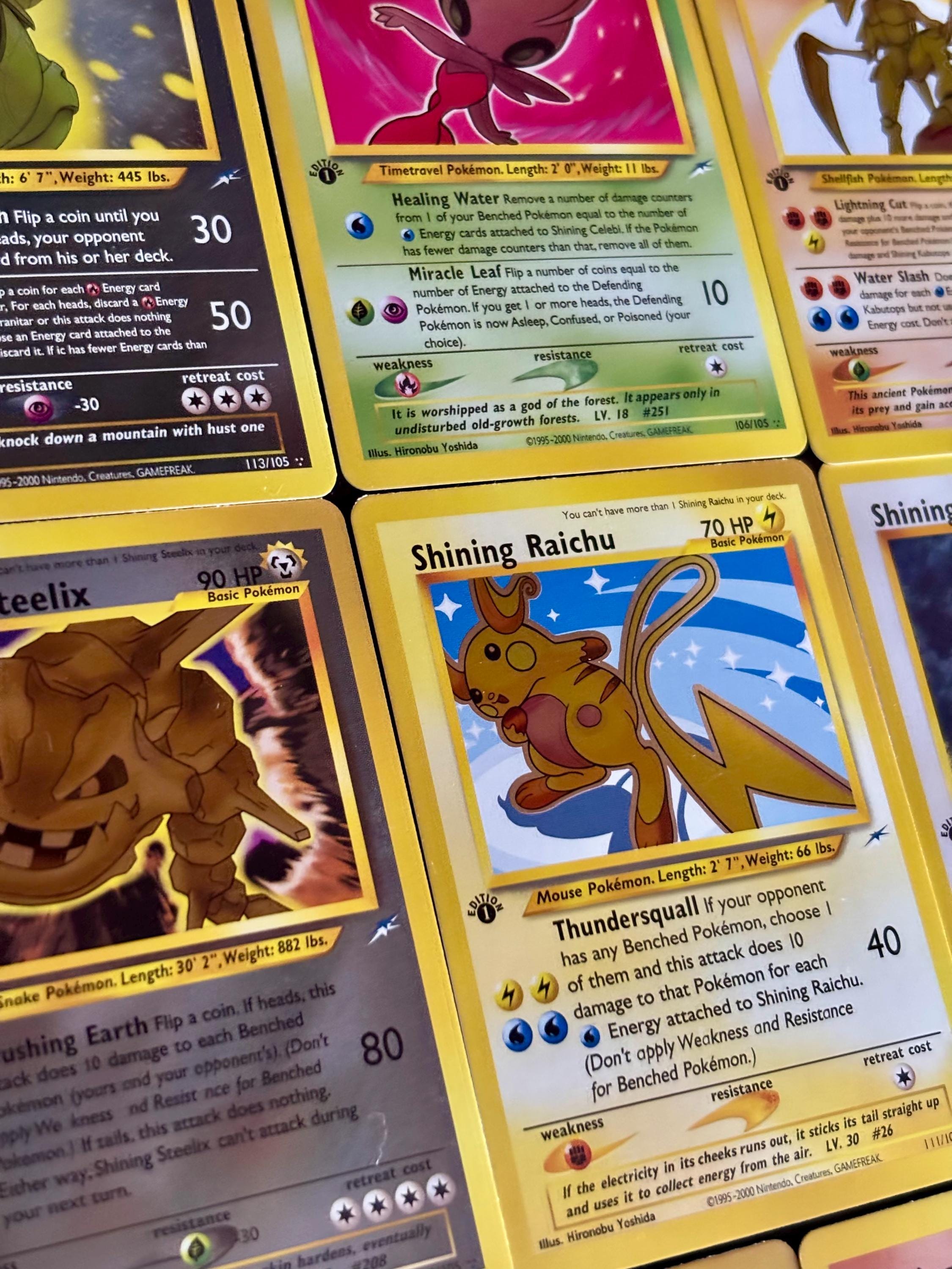 Pokemon 英語版 Shining Charizard 1st Editio 2002 Pokemon Shining Charizard 1st Edition 107/105 Neo Destiny