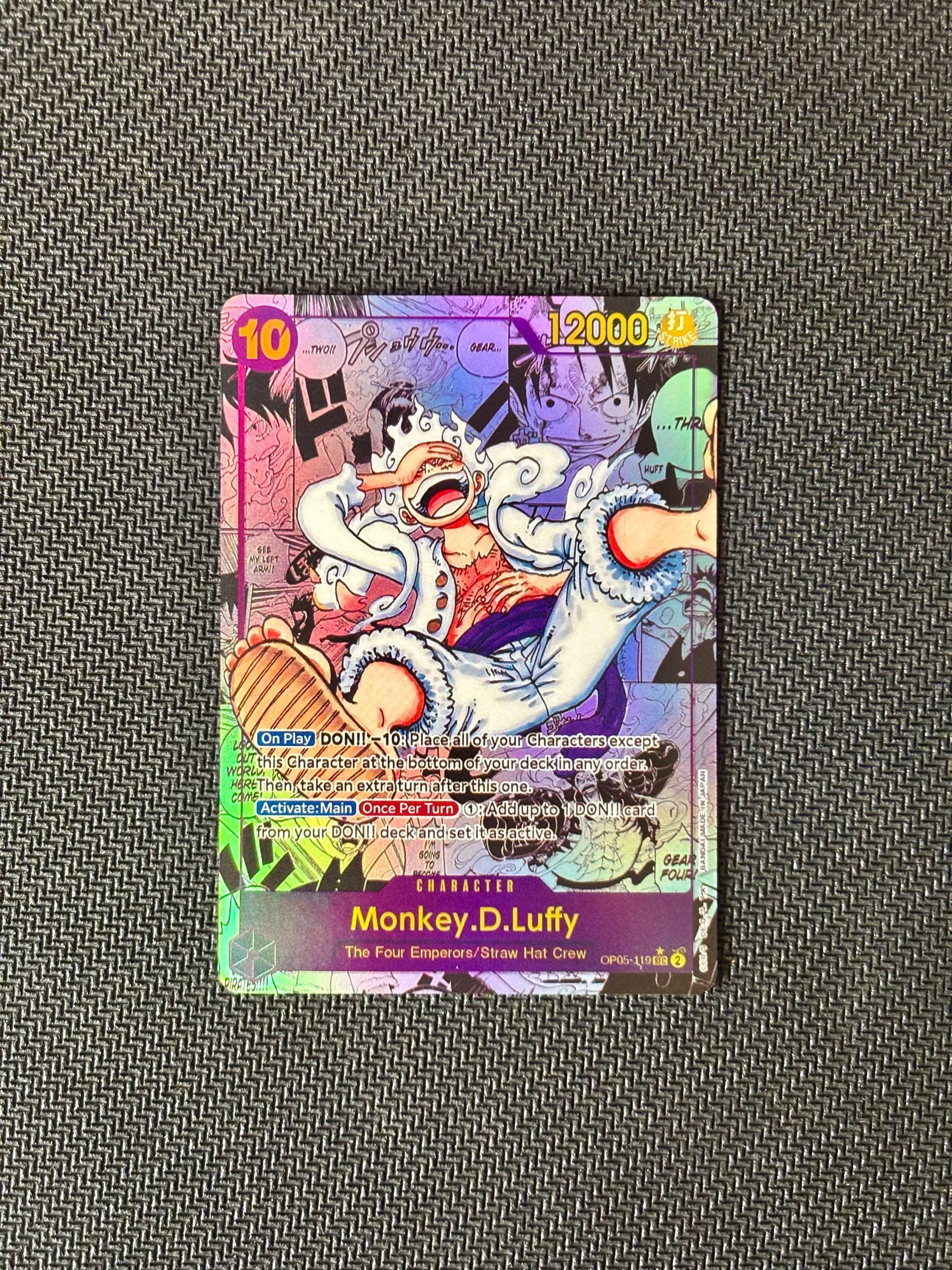 One piece gear 5 luffy card - Etsy 日本