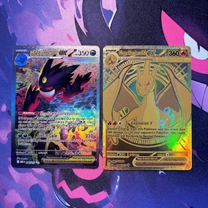 Gouden Mega Fire Dragon & Shadow Spirit: aangepaste proxy-holokaarten