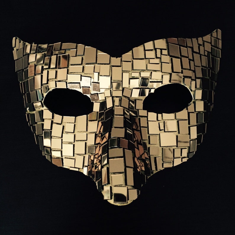 Venetian Mirror With Carnival Patterns