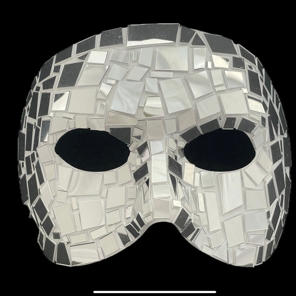 Shattered Mirror  Carnival Half  Mask