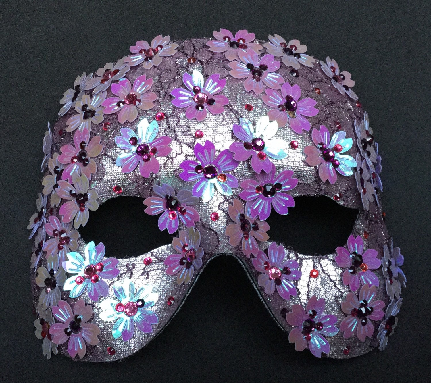 Mardi Gras Masquerade Eye Mask Ball Parade Prom Purple Green Gold