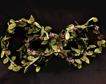 Poison Ivy Midsummers Nights Dream Leaf Floral Mask
