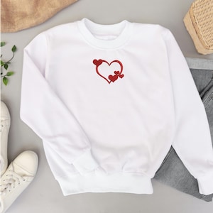 Hjärtan broderidesignpaket Mini hjärtan broderipaket Små hjärtan broderi Kärlek, hjärtformer Hjärtpaket broderi, alla hjärtans dag bild 7