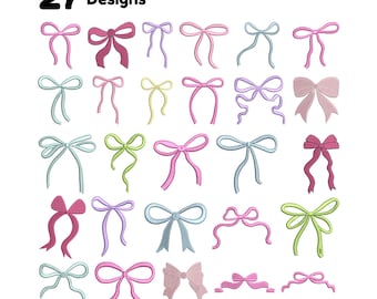Conjunto de diseños de bordado de lazos Diseño clásico de bordado de lazo Lindo paquete de lazos bordados mega - Diseños de lazos con cinta Bordado de lazo simple