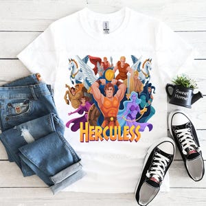 Hércules, héroes míticos PNG / Leyendas griegas Clipart / Descarga digital para proyectos de bricolaje