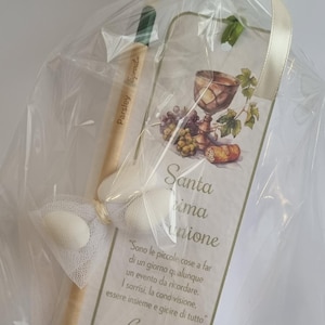 Matita con Semini, kit confetti non compresi ,ricordo compagni, maestre, comunione, battesimo, matrimonio