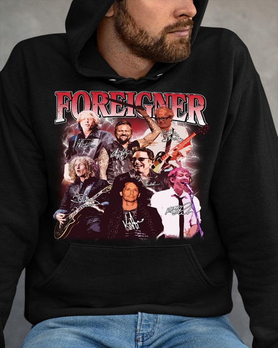 Foreigner Rock Band Vintage Style T 