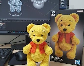 Teddy Bear Amigurumi Crochet Pattern PDF | Plush Toy Digital Pattern | Stuffed Animal Instant Download