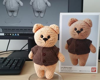 Plush Cat Crochet Pattern: Amigurumi Toy Tutorial (PDF Download)