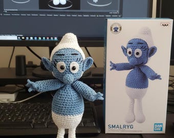 Amigurumi Smurf Crochet Pattern: PDF Tutorial