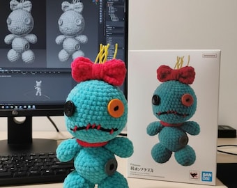 Scrump Crochet Pattern | Lilo & Stitch Inspired Amigurumi Doll PDF Tutorial