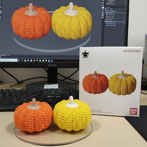 Amigurumi Pumpkin Crochet Pattern – Easy Halloween Crochet PDF Tutorial – Beginner Friendly Fall Decoration