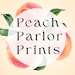 Peach Parlor Prints