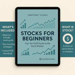 Stocks for Beginners – Easy-to-Follow Digital Guide for New Investors
