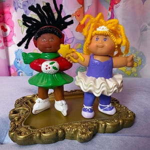 90s Cabbage Patch Kids Happy Meal toys - Ballerina, Figure skater McDonalds Toys