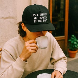 90s Nostalgia Recycled Nylon Cap: Customizable Funny Snapback