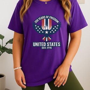 America 250th Anniversary Shirt: 4th Of July Celebration Tee